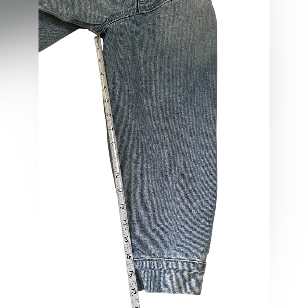 Gap oversized Sherpa lined Trucker jeans Jacket - Picture 12 of 12